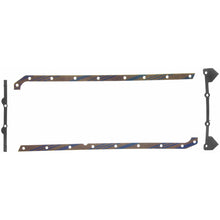 Load image into Gallery viewer, Fel-Pro Dodge D150 OS 12705 C-1 Engine Oil Pan Gasket Set Blue Stripe cork-rubber