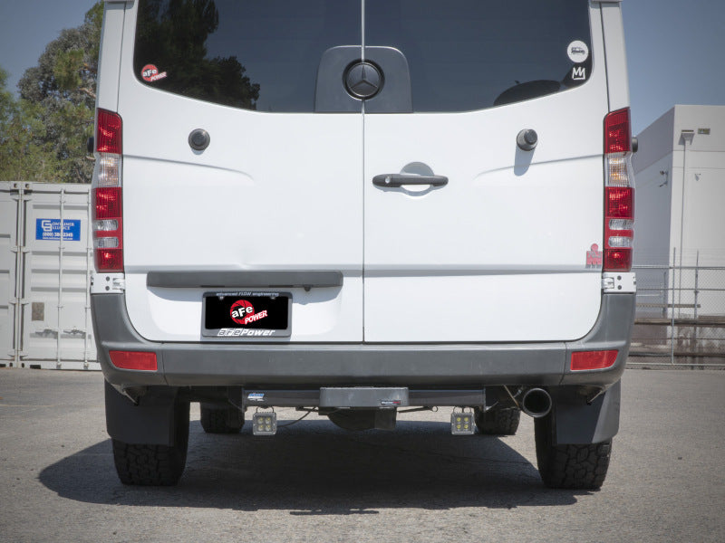 aFe Vulcan Series 3in 304SS DPF-Back Exhaust 10-25 MB Sprinter 2500/3500 V6-3.0L w/ Black Tips