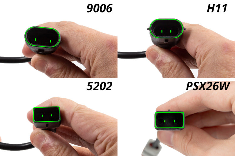 Diode Dynamics H11 DT 2-Pin Adapter - Pair