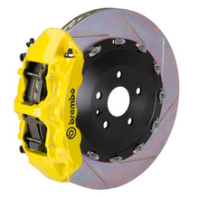 Load image into Gallery viewer, Brembo 07-13 X5 Front GT BBK 6 Piston Cast 405x34 2pc Rotor Slotted Type1 - Yellow