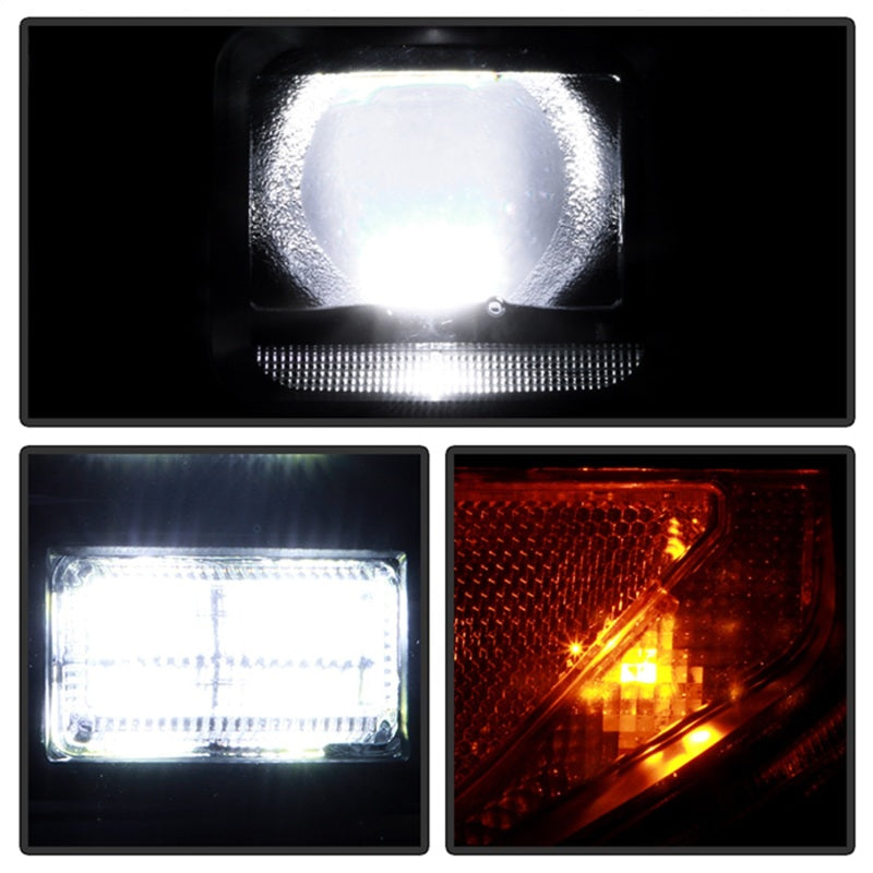 Spyder Apex 14-21 Toyota Tundra High-Power LED Module Headlights - Black (PRO-YD-TTU14V2AP-SBSEQ-BK)