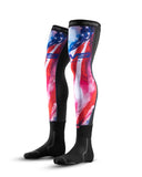 EVS Base Layer Fusion Sock 1776 Red/White/Blue -Youth