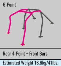 Load image into Gallery viewer, Cusco 06-11 Honda Civic Type-R Around Dash 6 Point Chromoly Roll Cage (S/O / No Cancel)