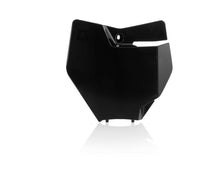 Load image into Gallery viewer, Acerbis 16-18 KTM SX125/150/ SX-F250/350/450/ XC-F250/350/450/ SX250/XC Front Number Plate - Black