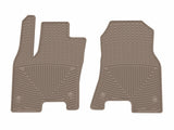 WeatherTech 2025 Ram Truck 1500 (Incl. RHO) CC/QC (No Vinyl) Front All-Weather Floor Mats - Tan