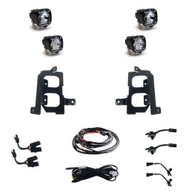 Baja Designs GMC 2020-22 Sierra 2500HD/3500HD S1 Dual Fog Pocket Light Kit