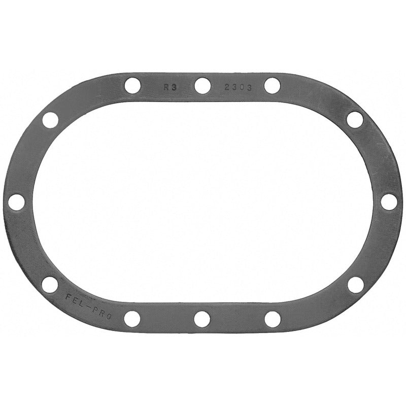 Fel-Pro 2303 Axle Housing Cover Gasket Oval Shaped 12 Bolt Hole Gasket