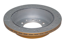 Load image into Gallery viewer, DBA 03-09 Lexus GX470 Rear Drilled &amp; Slotted Street Series Rotor