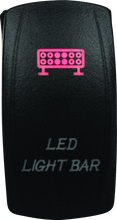 Load image into Gallery viewer, DragonFire Racing Lighted Switch LED Light Bar On/Off Red