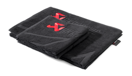 Akrapovic Towel Set - Black w/ Red Logo
