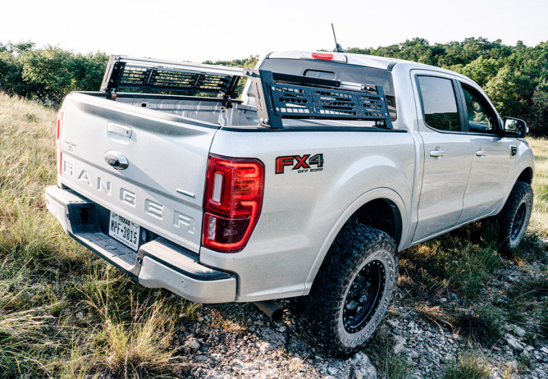Cali Raised 19-22 Ford Ranger Overland Bed Rack - Mid / Short