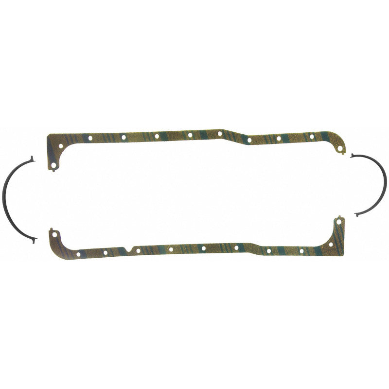 Fel-Pro Ford F-150 OS 30214 C Engine Oil Pan Gasket Set Blue Stripe cork-rubber