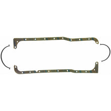 Load image into Gallery viewer, Fel-Pro Ford F-150 OS 30214 C Engine Oil Pan Gasket Set Blue Stripe cork-rubber