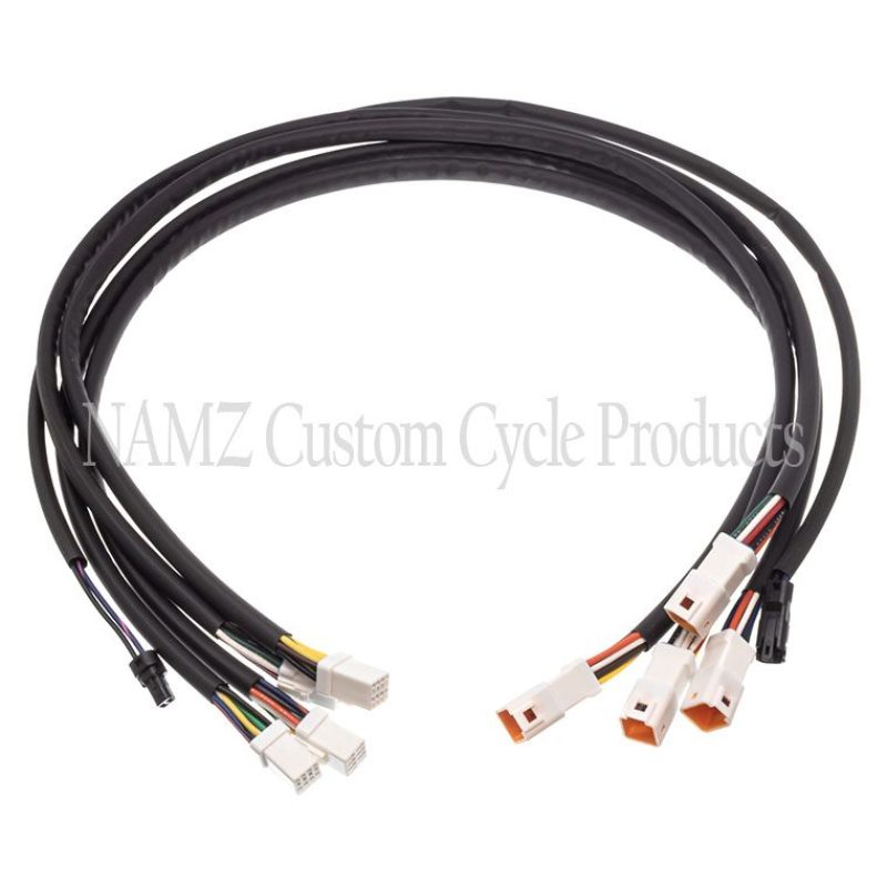 NAMZ 14-17 Indian Chieftain/Roadmaster Plug-N-Play Complete Handlebar Control Xtension Harness 24in.