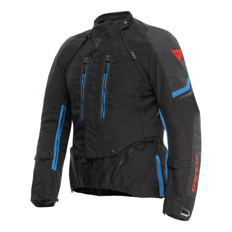 Dainese Super Adventure Absoluteshell Jacket Black/Black/Blue Size - 64