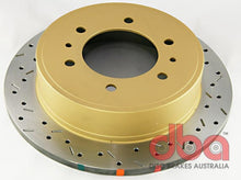 Load image into Gallery viewer, DBA 06-10 Hummer H3 Rear 4000 Series Drilled &amp; Slotted Rotor