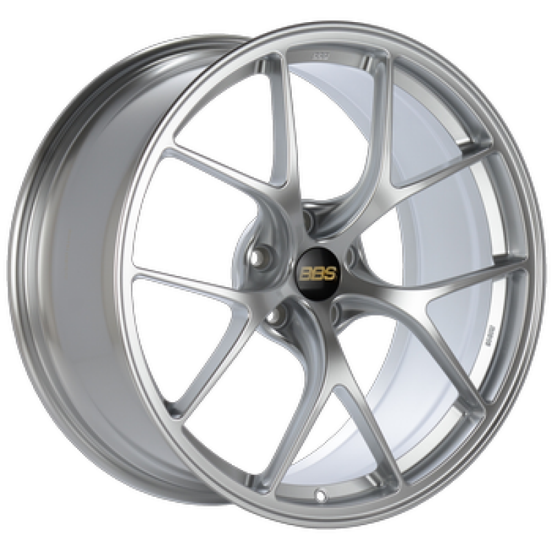 BBS RI-D 20x9.5 5x114.3 ET48 CB67 Diamond Sliver Wheel - 82mm PFS/Clip Required