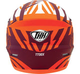 THH Helmets T730X Twister Purple/Orange - XS