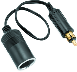 BikeMaster 12-Volt/15-Amp Male Plug DIN (Plugs Into Female Cigarette Lighter Outlet)