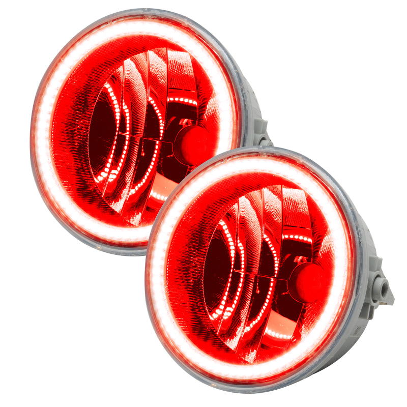 Oracle Lighting 06-10 Ford F-150 Pre-Assembled LED Halo Fog Lights -Red SEE WARRANTY