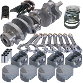 Eagle Ford 351C 4.000in Crank 6.000in I-Beam Rods -3.2cc Flat Top 4.030in Pistons Rotating Assembly