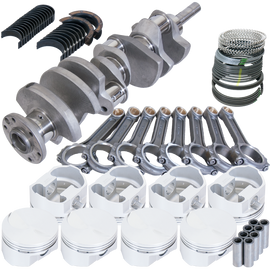 Eagle Ford 460 4.140in Crank 6.800in I-Beam Rods -3cc Flat Top 4.390in Pistons Rotating Assembly