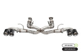 Corsa 20-24 Chevrolet Corvette C8 RWD 3in Xtreme Cat-Back Exhaust w/4.5in Carbon Fiber Polished Tips