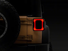 Load image into Gallery viewer, Raxiom 07-18 Jeep Wrangler JK Axial Series Carver LED Tail Lights- Blk Housing (Smoked Lens)