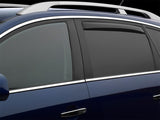 WeatherTech 22-25 Infiniti QX60 Rear Side Window Deflectors - Dark Tint