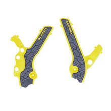 Load image into Gallery viewer, Acerbis 00+ Suzuki DRZ400E/S/SM Frame Guards- X-Grip - Gray/Yellow