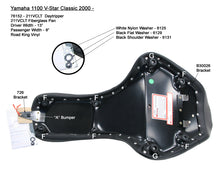 Load image into Gallery viewer, Mustang V-Star 1100 Daytripper 1PC Seat - Black