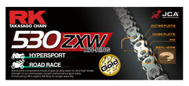 RK Chain GB530ZXW-150L XW-Ring - Gold