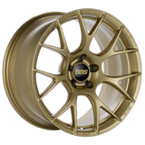 BBS RE-V7 19x9.5 5x120 ET25 Gold Wheel 82mm PFS/Clip Required