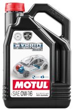 Load image into Gallery viewer, Motul 4L OEM Synthetic Engine Oil Hybrid 0W16 API SN
