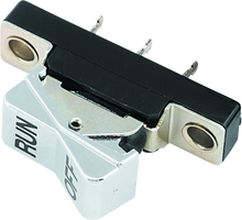 Load image into Gallery viewer, Twin Power 75-81 FL FX XL Chrome Run/Off Rocker Switch Replaces H-D 7154-75A