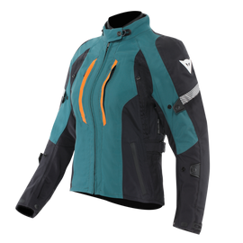 Dainese Mangen Absoluteshell Pro Jacket Dark Sea/Black Womens Size - 54