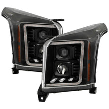 Load image into Gallery viewer, Spyder 15-20 GMC Yukon  Halogen Model Only Projector Headlights - Black (PRO-YD-GY15HALSI-SBSEQ-BK)