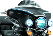 Load image into Gallery viewer, Kuryakyn LED Halo Trim Ring For 7inch Headlight 83-13 Touring Models Chrome