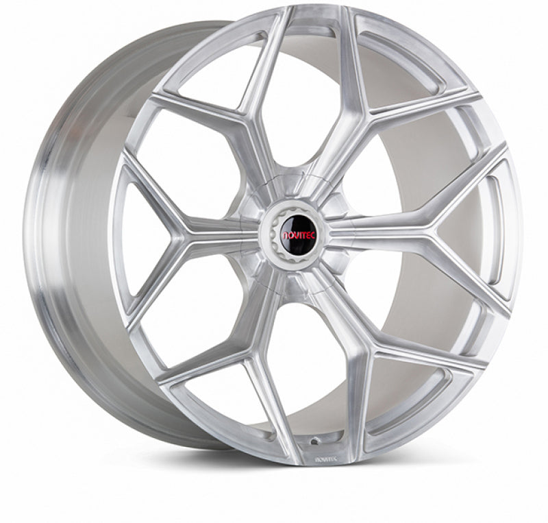Vossen x Novitec NL4-5L 21x9.5 - 5x120 BP - ET30 - Brushed Gloss Clear Lamborghini Revuelto FR Wheel