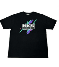 Load image into Gallery viewer, HKS T-SHIRT SUPER RACING v2 BLACK XXXL