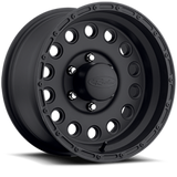Raceline 887B Rock Crusher 16x8in / 8x165.1 BP / -20mm Offset / 130.81mm Bore - Satin Black Wheel