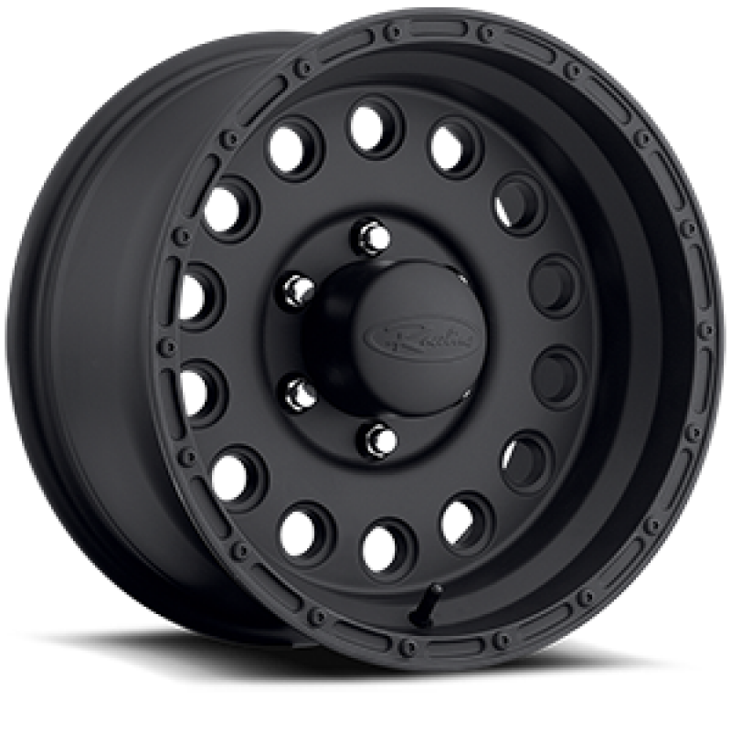 Raceline 887B Rock Crusher 17x9in / 5x139.7 BP / 0mm Offset / 107.95mm Bore - Satin Black Wheel