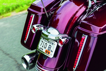 Load image into Gallery viewer, Kuryakyn Curved License Plate Mount Chrome