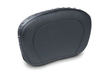 Load image into Gallery viewer, Mustang 97-21 Harley Touring Sissy Bar Pad w/Black Pearl Studs (14 inch x 9 inch) - Black