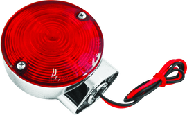 Bikers Choice 86-99 FLT FLST FXRT 2 Filament Turn Signal Lamp W/Red lens Replaces H-D 68400-86