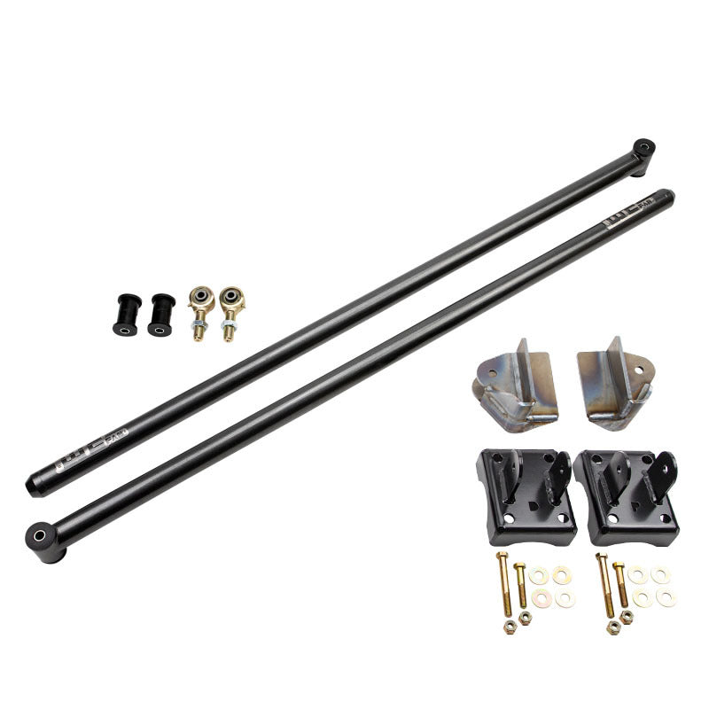 Wehrli 2011-2022 Ford Power Stroke SCLB & CCLB 68in Traction Bar KIT - Fine Texture Black