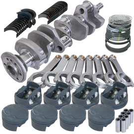 Eagle Chevy 350 3.750in Crank 6.000in H-Beam 6cc Dome 4.060in Pistons Rotating Assembly