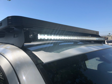 Load image into Gallery viewer, Cali Raised Front Runner Slimline Roof Rack Led Bar Brackets Kit - 42 Inch Slim Led Light Bar Amber