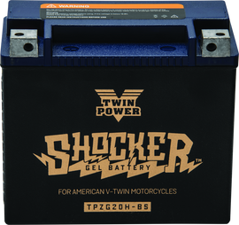 Twin Power YTX-20H Shocker Gel Battery Replaces H-D 65991-82B 310 CCA
