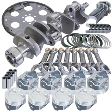 Load image into Gallery viewer, Eagle Chevy LT1350 1Pc 3.750in Crank 5.700in I-Beam 4.060in Pistons 153 Tooth FP Balanced Assembly